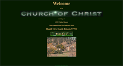 Desktop Screenshot of churchofchrist-sd.com